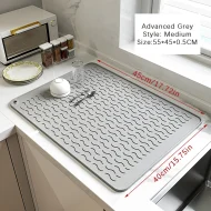 Foldable Silicone Drip Tray - Heat Resistant, Non-Slip for Kitchen Counter/Sink - Image 14