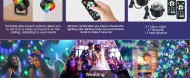 Home Car Party Disco Light - RGB Sound Activated Rotating DJ Stage Lamp - Image 17