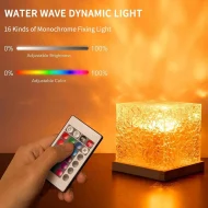 Ocean Wave Aurora Night Light - RGB 16 Colors Remote Rechargeable Home Decor - Image 9
