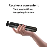 Foldable Selfie Stick Tripod - Bluetooth Fill Light & Shutter for iPhone/Android - Image 31