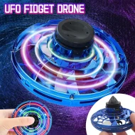 LED Flyorb Hover Ball - Upgrade Fingertip UFO Spinner Mini Drone Aircraft