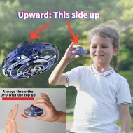 LED Flyorb Hover Ball - Upgrade Fingertip UFO Spinner Mini Drone Aircraft - Image 10