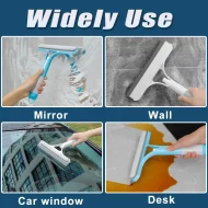 Multi-Function Glass Wiper - 3 in 1 Spray Bottle + Microfiber Household Car Cleaner - Image 16