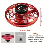 LED Flyorb Hover Ball - Upgrade Fingertip UFO Spinner Mini Drone Aircraft - Image 12
