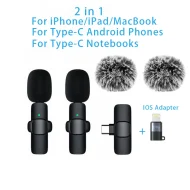 Wireless Lavalier Mic - Portable Mini for iPhone Android PC/Camera - Image 8