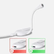 Eye Protection Book Light - 3 Color 360° Flip Adjustable Rechargeable Clip Lamp - Image 15