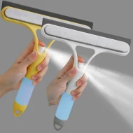 Multi-Function Glass Wiper - 3 in 1 Spray Bottle + Microfiber Household Car Cleaner