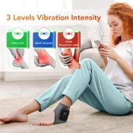 Foot & Ankle Heat Massager - Vibration Timer USB Touchscreen Breathable - Image 3
