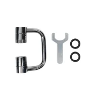 Swivel Faucet Extender Adapter - Universal Tool-Free for Bathroom & Pull-Down Faucet - Image 16