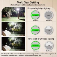 Portable Camping Tent Lamp - MOSLIGHTING 9900mAh Rechargeable LED with Magnet - Image 6