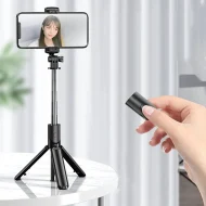 Foldable Selfie Stick Tripod - Bluetooth Fill Light & Shutter for iPhone/Android - Image 30