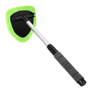 Telescopic Car Window Cleaner Brush Set - Microfiber & Scraping Mist Eliminator - Image 8