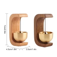 Wireless Wooden Doorbell Wind Chimes - Home Opening Decorative Bell - Image 4