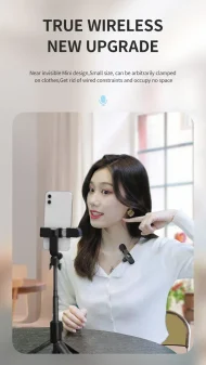 Xiaomi Wireless Lavalier Mic - Portable for iPhone Android Live/Gaming - Image 18