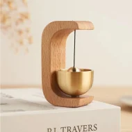 Wireless Wooden Doorbell Wind Chimes - Home Opening Decorative Bell - Image 3
