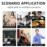 Wireless Lavalier Mic - Portable Mini for iPhone Android PC/Camera - Image 6