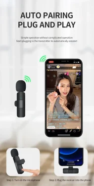 Xiaomi Wireless Lavalier Mic - Portable for iPhone Android Live/Gaming - Image 20