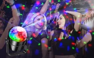 Home Car Party Disco Light - RGB Sound Activated Rotating DJ Stage Lamp - Image 12