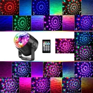 Home Car Party Disco Light - RGB Sound Activated Rotating DJ Stage Lamp - Image 5