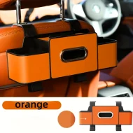 Car Seat Back Organizer - Adjustable Hook, Dual Compartments & Towel Holder - Image 3