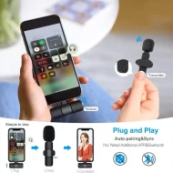 Xiaomi Wireless Lavalier Mic - Portable for iPhone Android Live/Gaming - Image 2