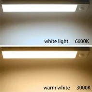 Motion Sensor Light Under Cabinet Kitchen Lights Rechargeable Nightlight, Auto On/Off Dimming Wardrobe Lamp for Stairs - Image 3