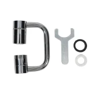Swivel Faucet Extender Adapter - Universal Tool-Free for Bathroom & Pull-Down Faucet - Image 7