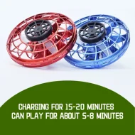 LED Flyorb Hover Ball - Upgrade Fingertip UFO Spinner Mini Drone Aircraft - Image 2