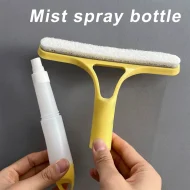 Multi-Function Glass Wiper - 3 in 1 Spray Bottle + Microfiber Household Car Cleaner - Image 15