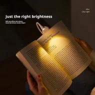 Eye Protection Book Light - 3 Color 360° Flip Adjustable Rechargeable Clip Lamp - Image 10