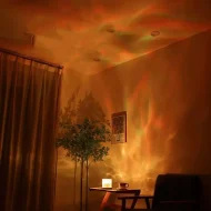 Ocean Wave Aurora Night Light - RGB 16 Colors Remote Rechargeable Home Decor - Image 14