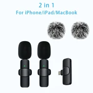 Wireless Lavalier Mic - Portable Mini for iPhone Android PC/Camera - Image 10