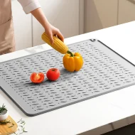 Foldable Silicone Drip Tray - Heat Resistant, Non-Slip for Kitchen Counter/Sink - Image 16