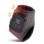 Foot & Ankle Heat Massager - Vibration Timer USB Touchscreen Breathable - Image 21