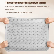 Foldable Silicone Drip Tray - Heat Resistant, Non-Slip for Kitchen Counter/Sink - Image 5