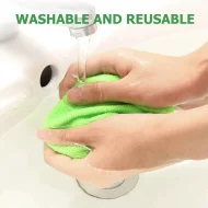 Telescopic Car Window Cleaner Brush Set - Microfiber & Scraping Mist Eliminator - Image 6