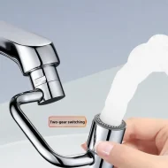 Swivel Faucet Extender Adapter - Universal Tool-Free for Bathroom & Pull-Down Faucet - Image 10
