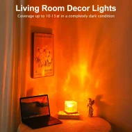 Ocean Wave Aurora Night Light - RGB 16 Colors Remote Rechargeable Home Decor - Image 11
