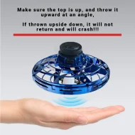 LED Flyorb Hover Ball - Upgrade Fingertip UFO Spinner Mini Drone Aircraft - Image 9