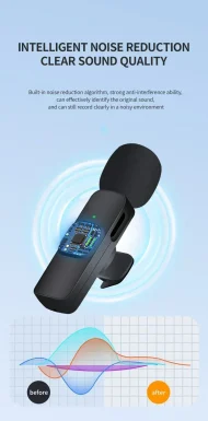 Xiaomi Wireless Lavalier Mic - Portable for iPhone Android Live/Gaming - Image 21