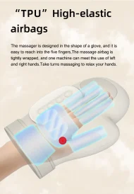 Hand Massager Vibration Glove - Airbag Compression for Finger Wrist & Palm - Image 11