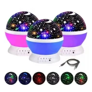 360° Rotating Nebula Night Light - Image 2