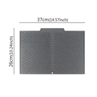 Silicone Drain Mat - 3 Models, Bar Insulation, Sink Drain, Food Utensil Mat - Image 7
