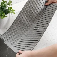Silicone Drain Mat - 3 Models, Bar Insulation, Sink Drain, Food Utensil Mat - Image 5