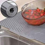 Silicone Drain Mat - 3 Models, Bar Insulation, Sink Drain, Food Utensil Mat - Image 3
