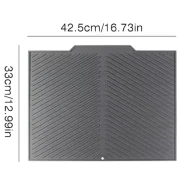 Silicone Drain Mat - 3 Models, Bar Insulation, Sink Drain, Food Utensil Mat - Image 9